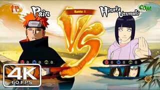 Akatsuki Vs Hyuga Family Gameplay - Naruto Storm 4 Next Generations (4K 60fps)