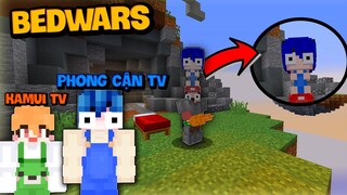 BEDWARS KIẾM KAMUI TV VÀ MŨ PHONG CẬN TV VÀ TRÙM BẮN FIREBALL SIÊU ĐỈNH TRONG HEROMC (Minecraft PVP)