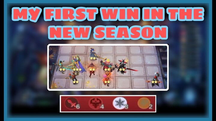 My first win in the new Season | Magic Chess - Mobile Legends Bang Bang