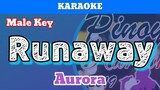 Runaway by Aurora (Karaoke _ Male Key)