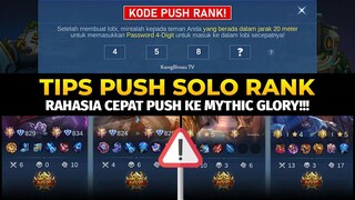 Tips Push Rank Mobile Legends Season 26