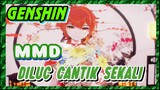 [Genshin, MMD] Diluc cantik sekali!