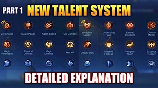 NEW TALENT SYSTEM'S FIRST AND 2ND SLOT EXPLANATION