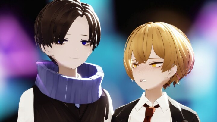 [Border Prison Company/MMD] "The blue light is burned into the eyes" *Demian/Sinclair*