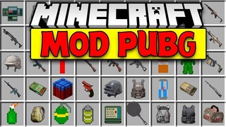 MINECRAFT MOD PUBG 2019*CÁCH NHẬN SÚNG TỪ CÁC THÙNG THÍNH