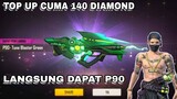 Top Up 20.000Rp!! Kalian Mendapatkan Senjata Baru P90!!