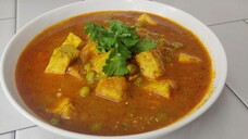 घर पर बनाये एकदम रेस्टोरेंट जैसा मटर पनीर | Restaurant style Matar Paneer recipe in Hindi