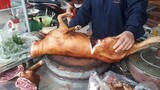 Ẩm thực đường phố Bắc Ninh/ Đặc sản thịt chó sống 180k/ Vietnamese street food/ 베트남 개고기