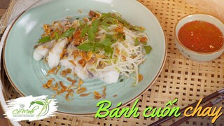 Làm bánh cuốn chay cực dễ tại nhà - Vietnamese rolled rice pancakes recipe | Bếp Cô Minh Tập 227