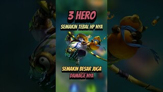 3 HERO semakin tebal HP nya semakin besar damage nya #mlbb #mlbbshorts #mlbbcreatorcamp