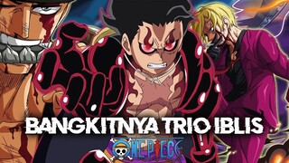 BANGKITNYA KEKUATAN TRIO IBLIS ! ONE PIECE TERBARU 1034