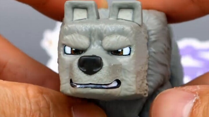 I kind of regret buying this toy [Old Flower Model Play] Minecraft Movie Minecraft Mattel Steve Jack