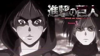 Attack on Titan Season 3 OST - HuManity or TiTans? [3Tv] by Hiroyuki Sawano (English and German Sub)