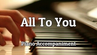 All To You Piano