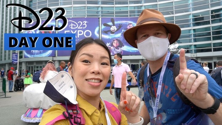 D23 Expo Day 1 - Animation and Live-Action Panel, Show Floor, D23 Merch