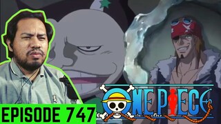 One Piece Episode 747 [REACTION] - WHO IS THIS MONSTER OF THE NEW WORLD???