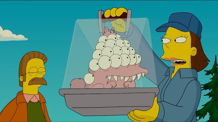 In the Simpsons movie, Homer will destroy the whole town because of littering!