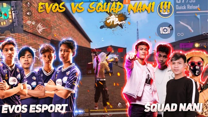 EVOS VS SQUAD NANI !!!