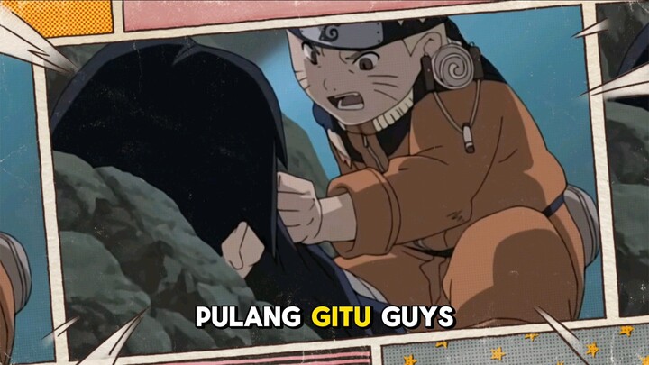 NARUTO MENGAHAJAR SASUKE BIAR MAU PULANG