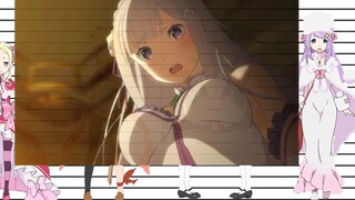 [RE:Zero Bắt *ộc sống ở thế giới khác] So sánh chiều cao của tất cả các nhân vật! ! ! Nói thật,