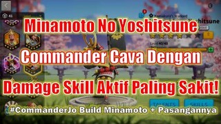 Build Talent & Pasangan Minamoto! Komandan Cava Dgn Skill Aktif Tersakit! Rise of Kingdoms Indonesia