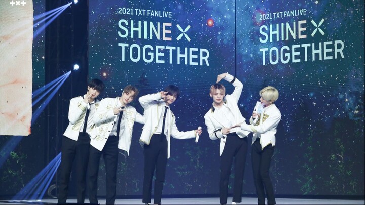 [2021] TXT FANLIVE SHINE X TOGETHER -  Day 1 (KOR)