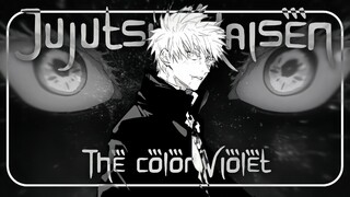 GOJO SATORU || JUJUTSU KAISEN EDIT || THE COLOR VIOLET