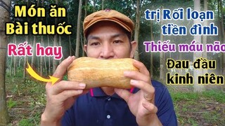 Món ăn bài thuốc trị Rối loạn tiền đình, thiếu máu não, đau đầu kinh niên. PHAN HẢI Channel