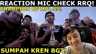 SUMPAH GW BINGUNG SI LEMON GA PERNAH SENYUM WOY! WAKAKA! MIC CHECK RRQ REACTION!