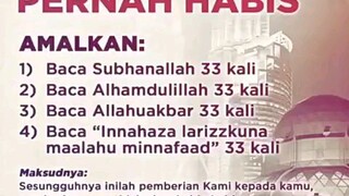Semoga Bermanfaat Amalan Ini