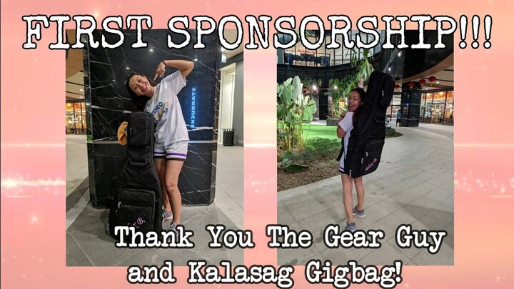 First Sponsorship!!! (The Gear Guy and Kalasag Gigbags)