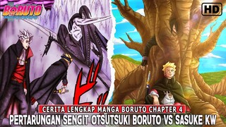 CERITA LENGKAP BORUTO TBV CHAPTER 4 : Pertarungan Sengit Boruto Otsutsuki Vs Sasuke KW