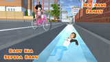 Baby Kia Sepeda Baru Senggol Yuta Masuk Parit | Ica Alwi Family Vlog | Drama Sakura School Simulator
