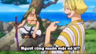 Câu chuyện ở Wano Quốc của Sanji và Zoro