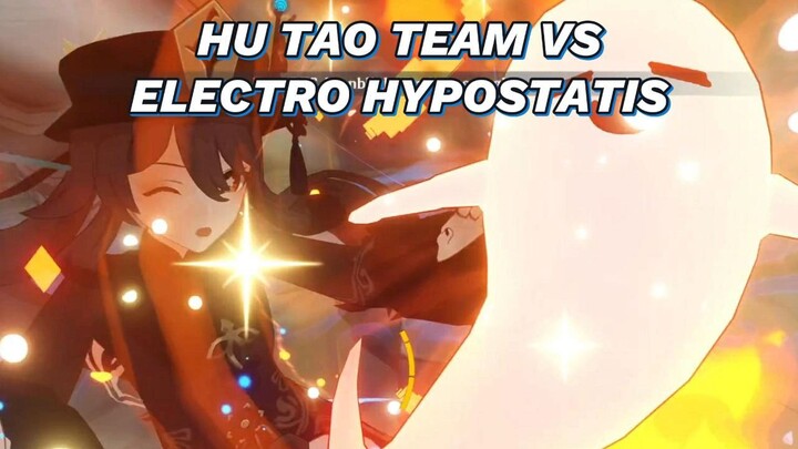 Hu Tao Team Vs Electro Hypostasis