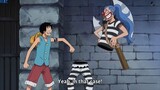 Khoảnh khắc hài hước của Luffy và Buggy ở ngục giam