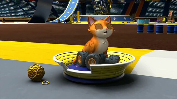 Blaze And The Monster Machines | Darington's Stunt Kitty! | Nick Jr.