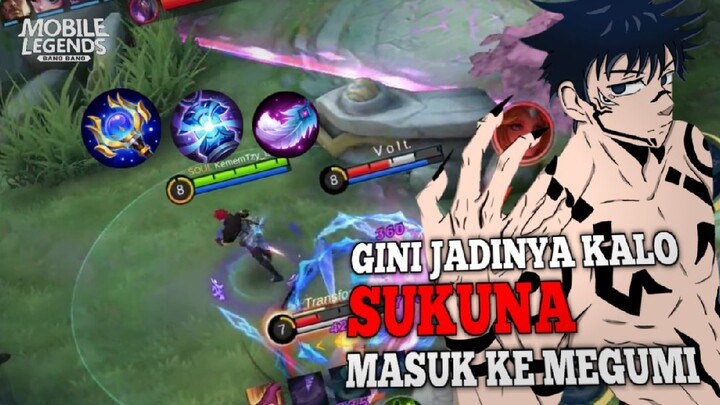 MEGUMI DISINI, ADA SUKUNA JANGAN LARI... || Mobile Legend Megumi Part 1