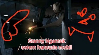 Granny 3 game play | Lari dari rumah granny Pakek Kereta