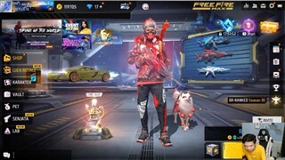 CHALLENGE FREE FIRE PAKAI SET SERBA MERAH !!