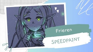 [SPEEDPAINT] Frieren🥰from "Sousou no Frieren", New Waifu? 😳