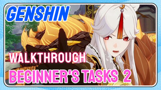 [Genshin  Walkthrough] Beginner's Tasks 2