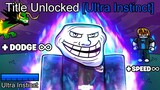 Becoming ULTRA INSTINCT In Blox Fruits..