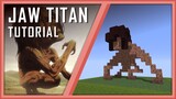 How to Build JAW TITAN (YMIR) in Minecraft: Attack on Titan Tutorial