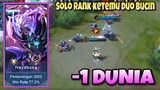 SOLO RANK HAYABUSA KETEMU DUO BUCIN CUEK ! Pusing coyy ! Stenly Hayabusa Gameplay !