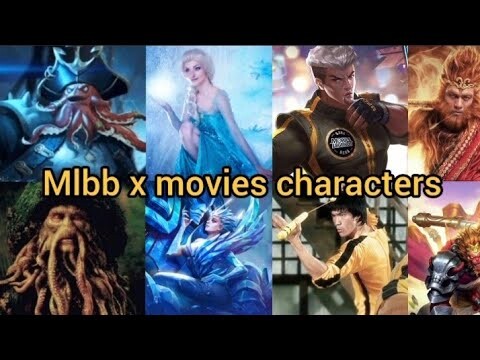 MLBB heroes as movie characters #movies #mobilelegends  #esmeraldamlbb