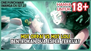 (Tatsumaki VS Psykos #1) | Bentrokan Besar Dua Esper SEKSI Dimulai!!! - Manga ch.127,2