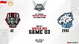 Evos vs Alter Ego Game 03 | MPLID S10 Week 4 Day 2 | EVOS vs AE