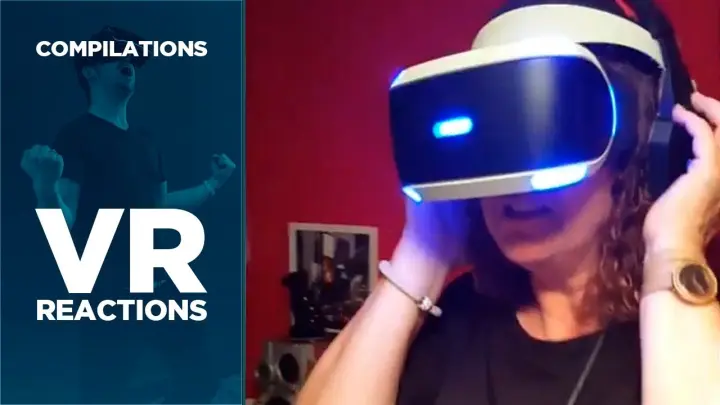 Funny VR Reactions Compilation (People Freaking Out 😀)