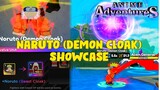 Naruto (Demon Cloak) Showcase in Anime Adventures!